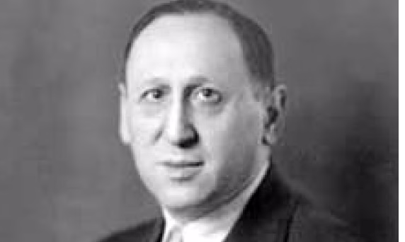 Portrait of Leo Kanner, American psychiatrist of Austrian origin.