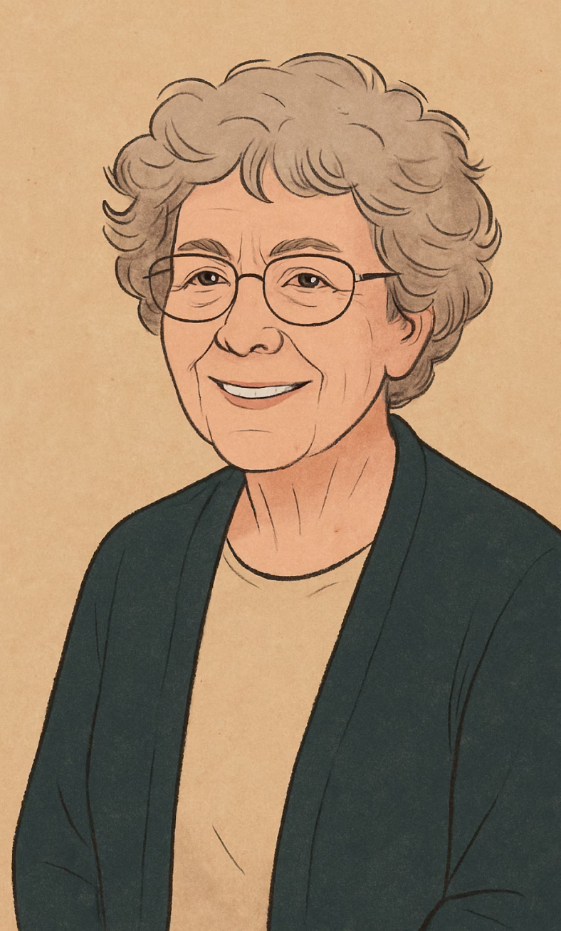 Hero image featuring an illustration of Lorna Wing